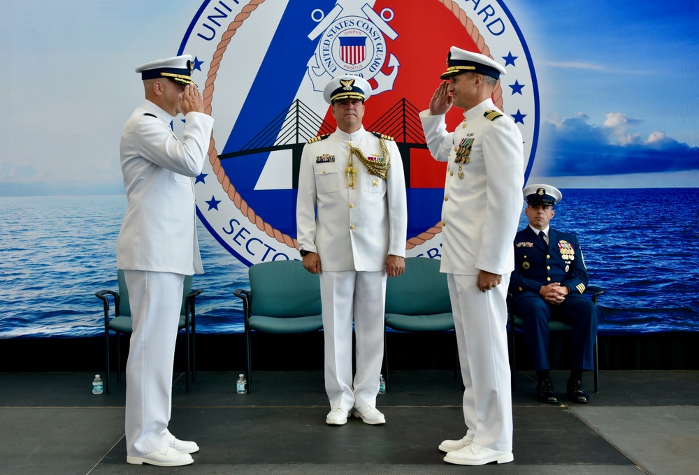 Coast Guard Sector St. Petersburg holds change of command