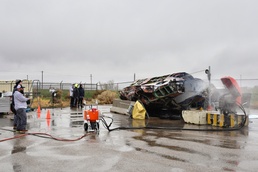 Progress made on a salvaged F-35’s, repurposed for training aids