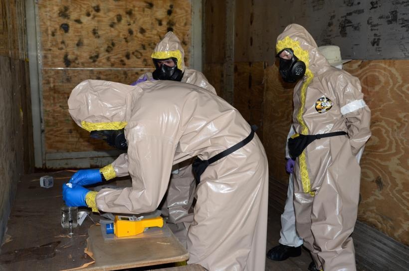 U.S. Army units participate in multinational live agent CBRN training exercise in Canada