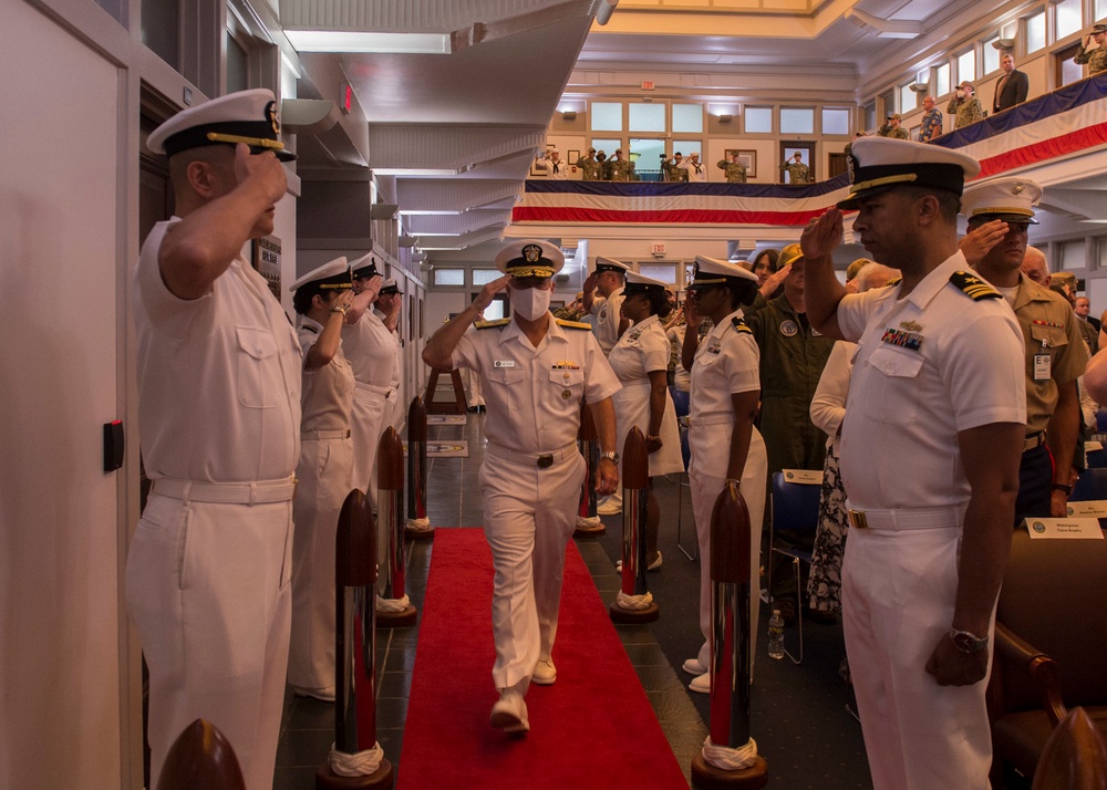 Carrier Strike Group (CSG) 4 Change of Command Ceremony