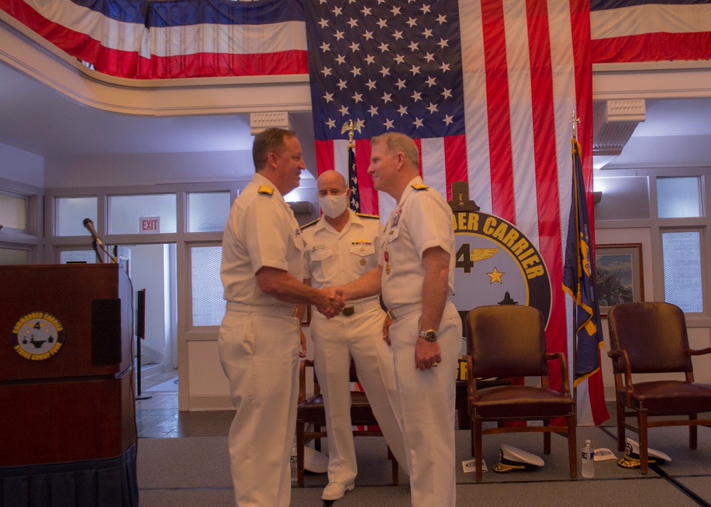 Carrier Strike Group (CSG) 4 Change of Command Ceremony