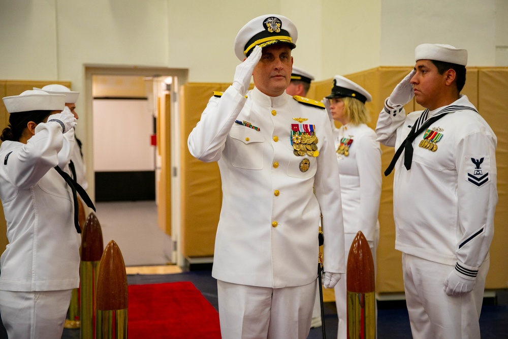 Naval Station Mayport Hold Change of Command Ceremony