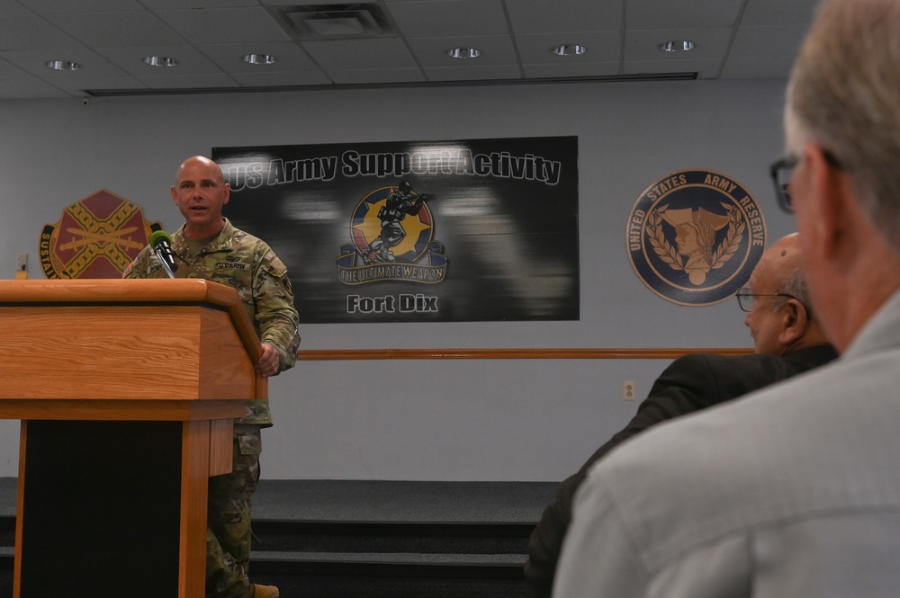 ASA Dix dedicates building to WWII veteran