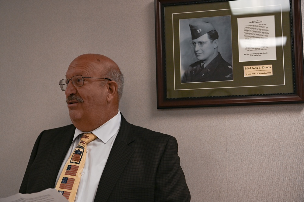 ASA Dix dedicates building to WWII veteran
