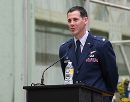Lt. Col. Gresham now leading the 716th Test Squadron as its commander
