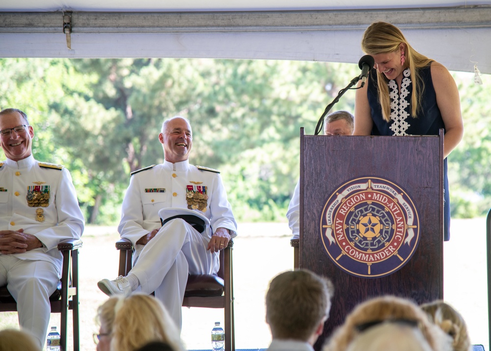 Fair Winds and Following Seas, Rear Adm. Rock; Welcome Home, Rear Adm. Gray