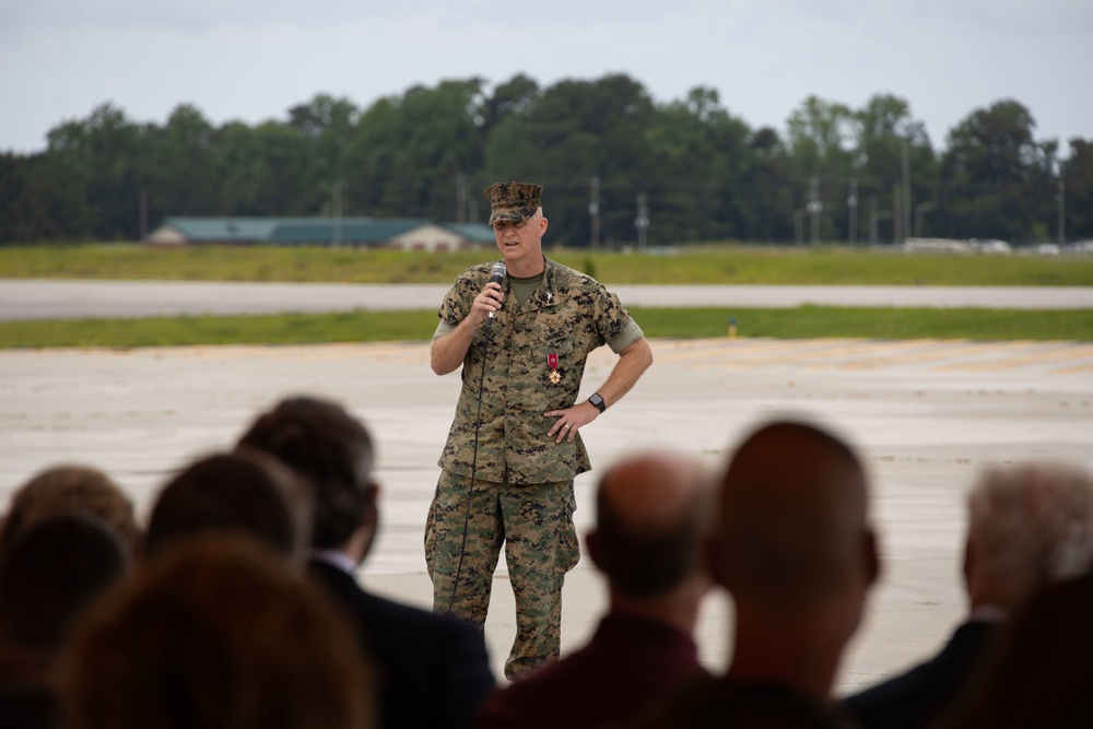 MCAS New River Change of Command Ceremony