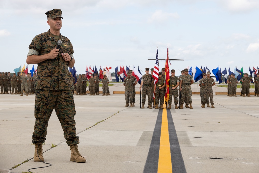 MCAS New River Change of Command Ceremony