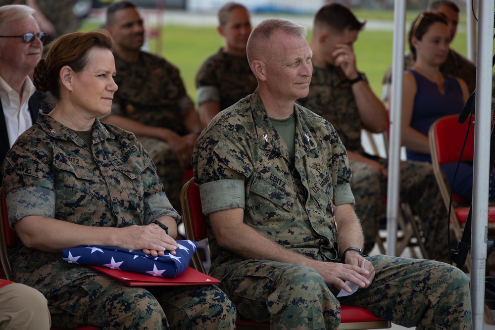 MCAS New River Change of Command Ceremony