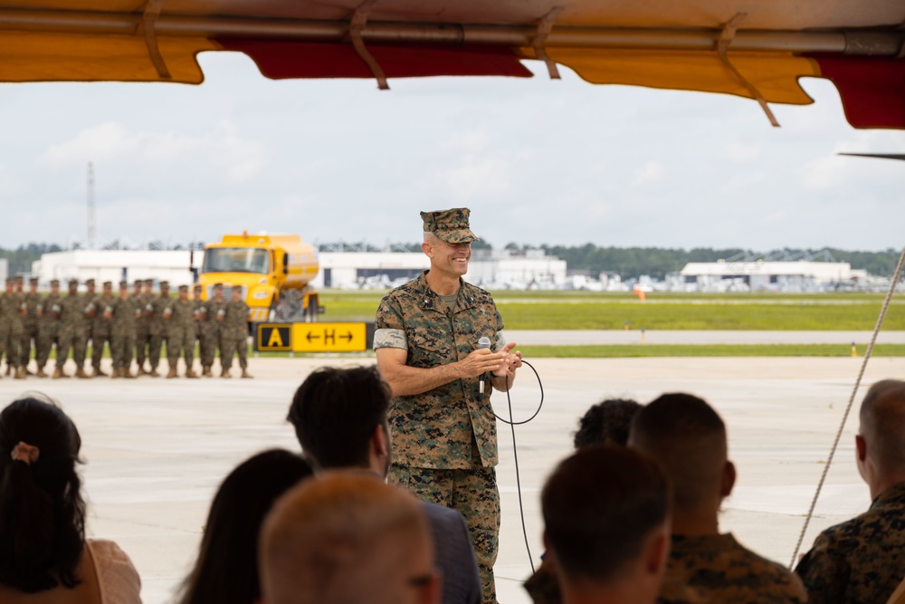 MCAS New River Change of Command Ceremony