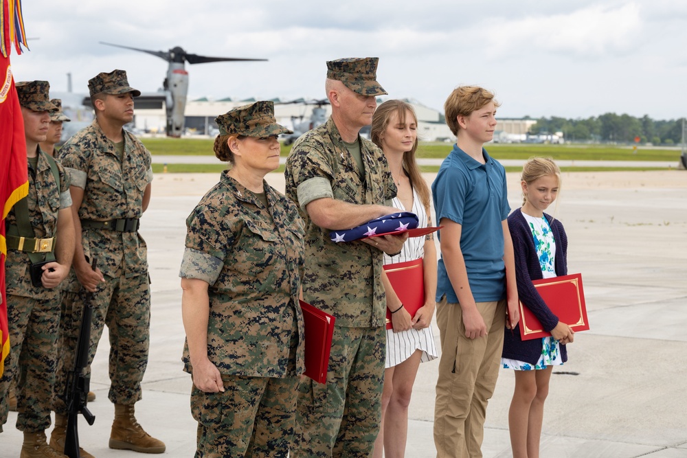 MCAS New River Change of Command Ceremony