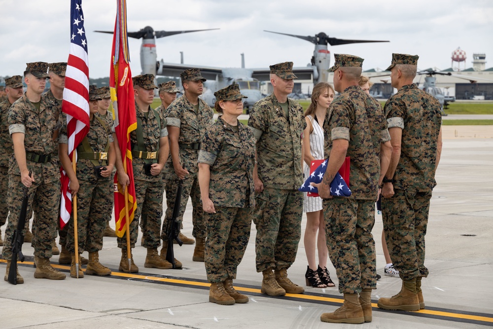 MCAS New River Change of Command Ceremony