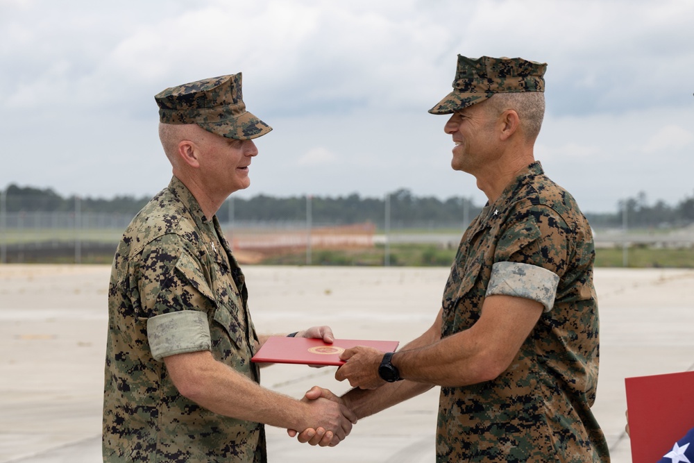 MCAS New River Change of Command Ceremony