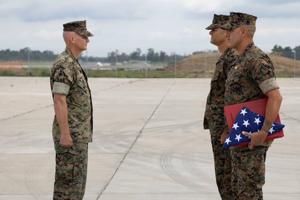 MCAS New River Change of Command Ceremony