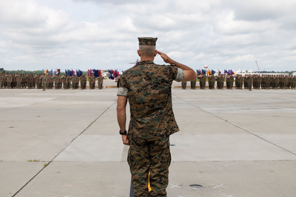 MCAS New River Change of Command Ceremony