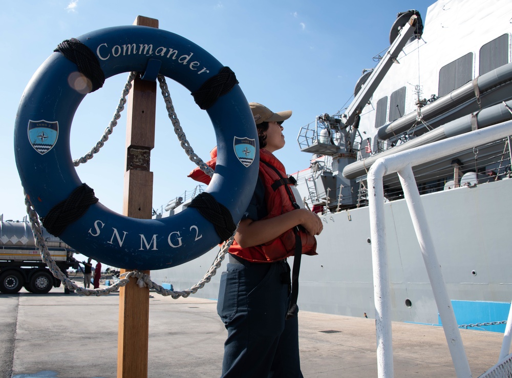 USS Forrest Sherman - SNMG2 Flagship