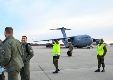 MDANG Airmen Arrive to Support Exercise Swift Response