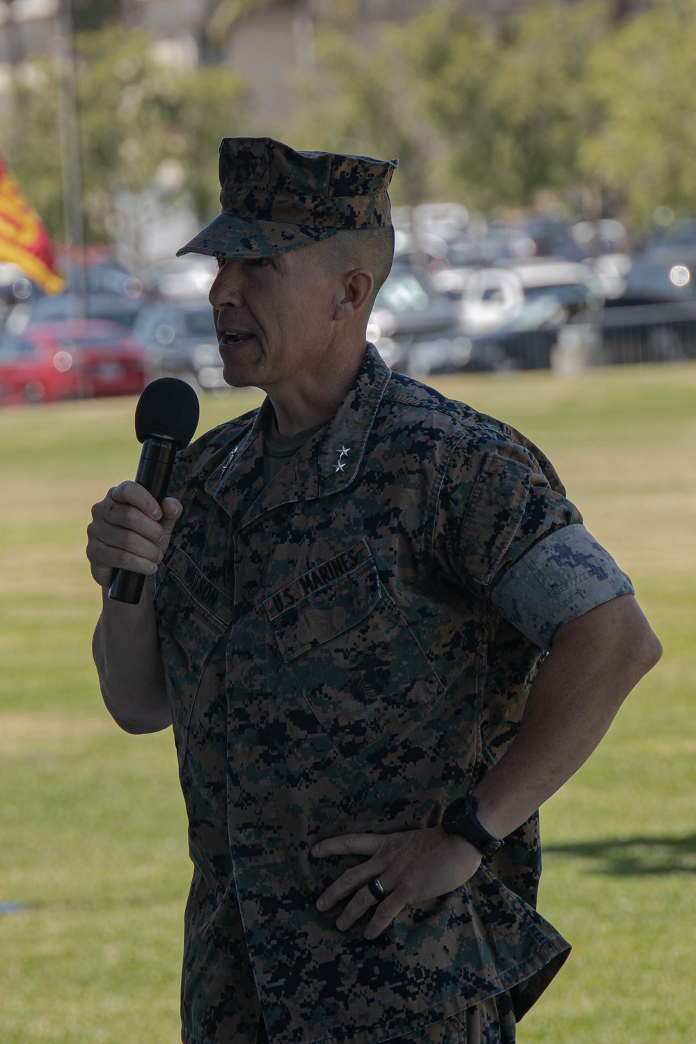 1st MARDIV Change of Command