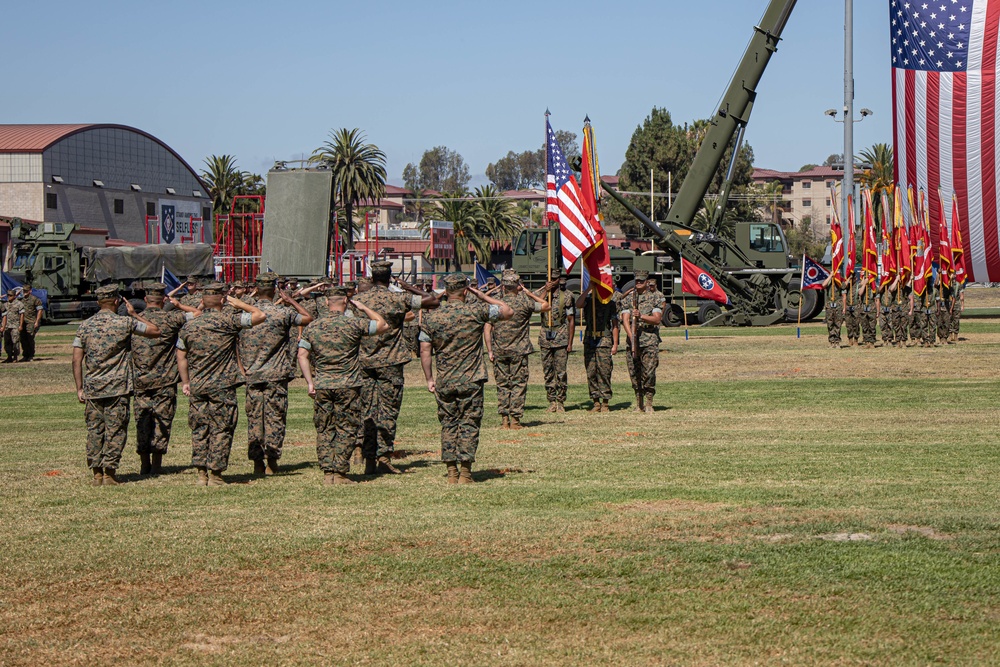 1st MARDIV Change of Command