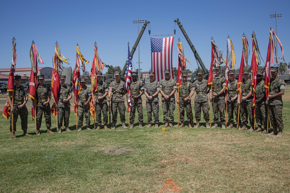 1st MARDIV Change of Command