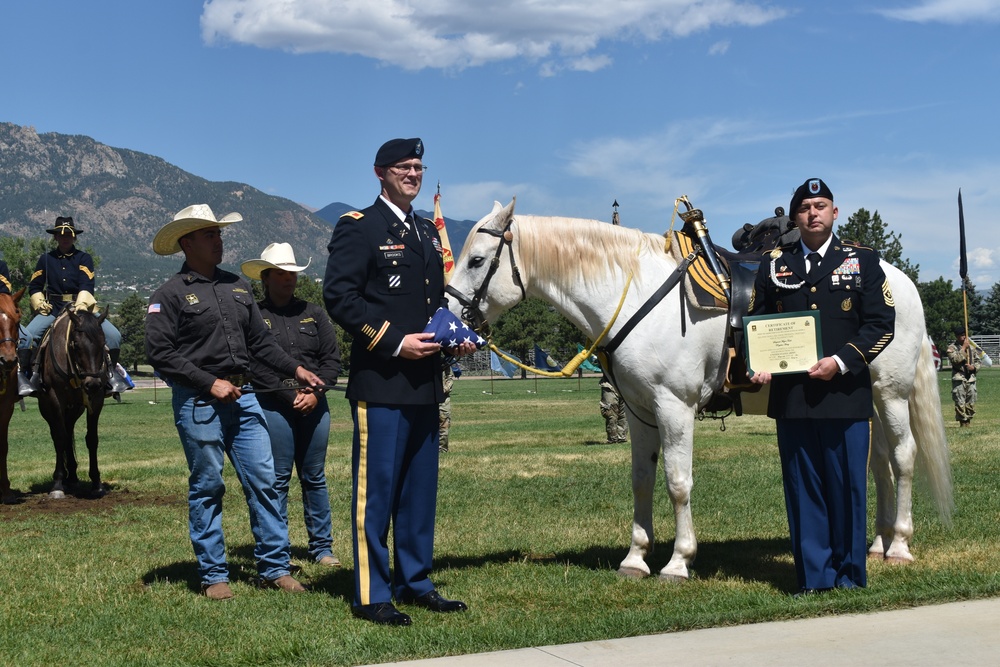 Dvids Images Sergeant Major Retires His Saddle Image 1 Of 2
