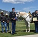 Sergeant major retires his saddle