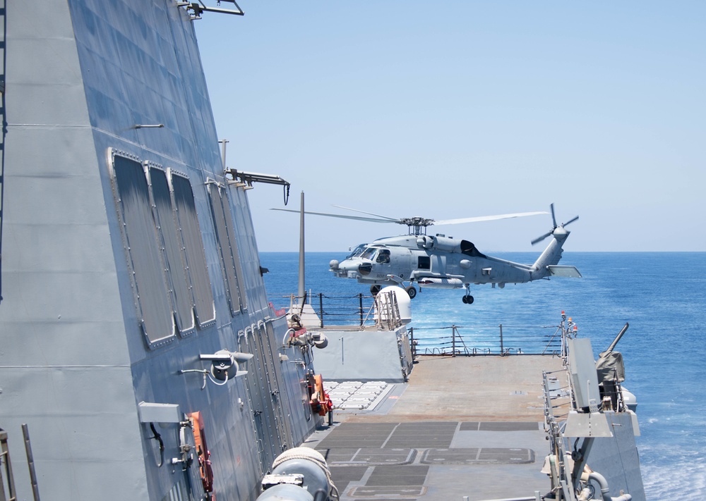 DVIDS - Images - USS Forrest Sherman Flight Operations