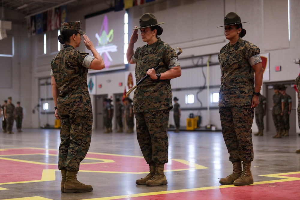 4th Battalion Change of Command and Sgt. Maj. Rivera Retirement