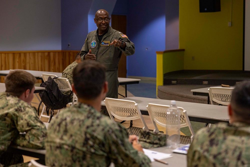 Commander, Navy Region Hawaii Addresses Sailors at Aloha Academy