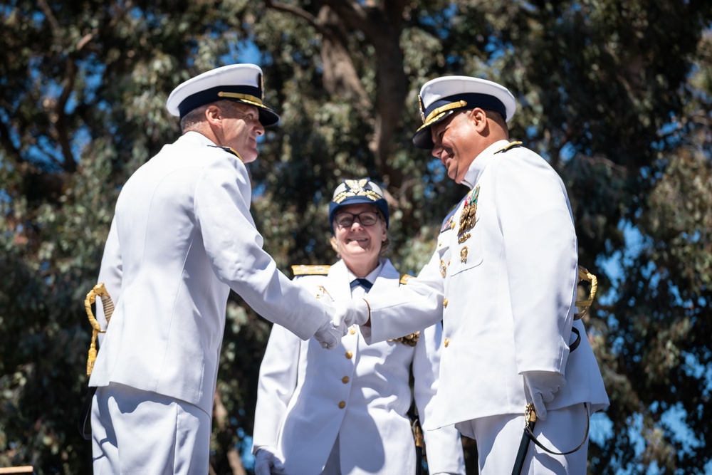 Coast Guard Pacific Area holds change-of-command ceremony