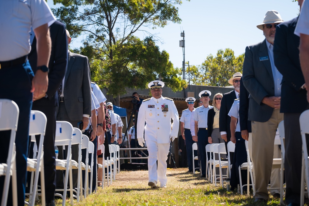 Coast Guard Pacific Area holds change-of-command ceremony