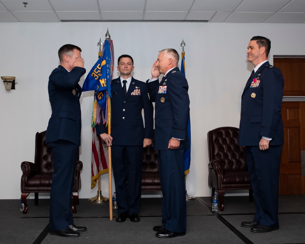 355th Mission Support Group change of command