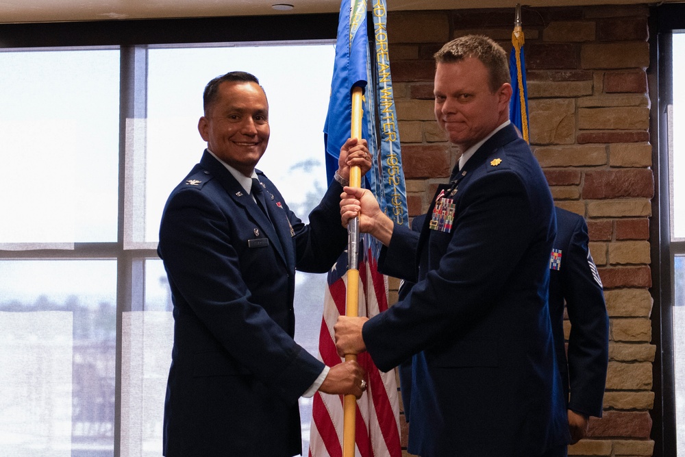 49th FSS holds change of command ceremony
