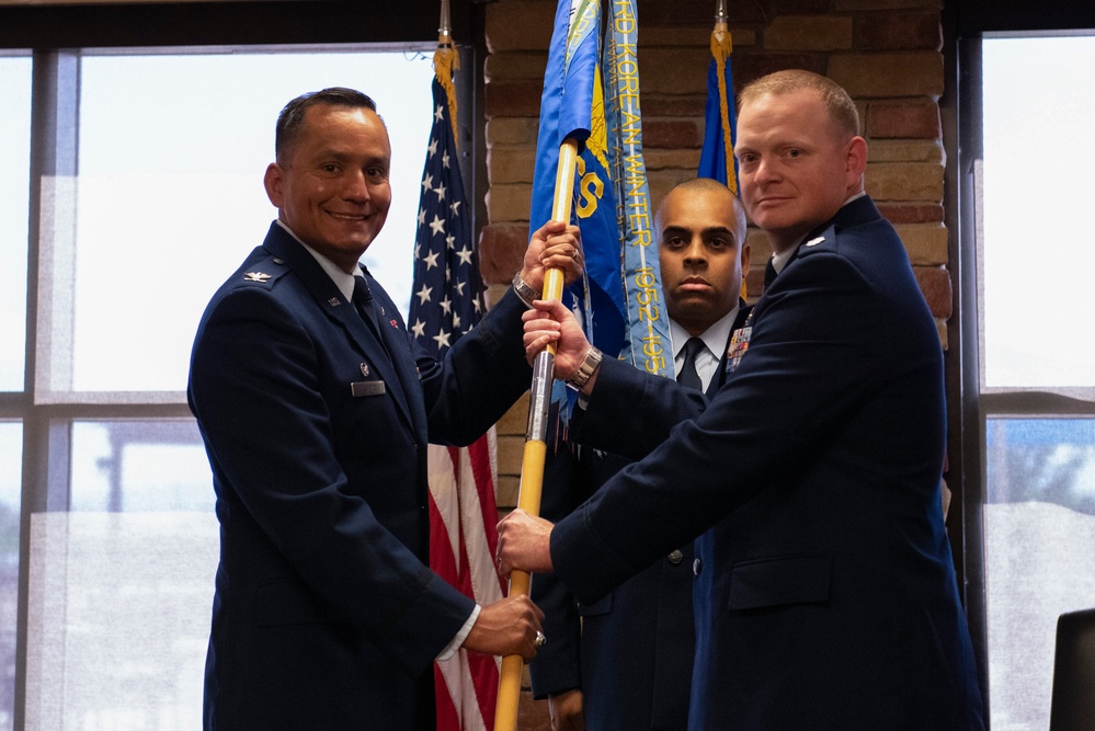 49th FSS holds change of command ceremony