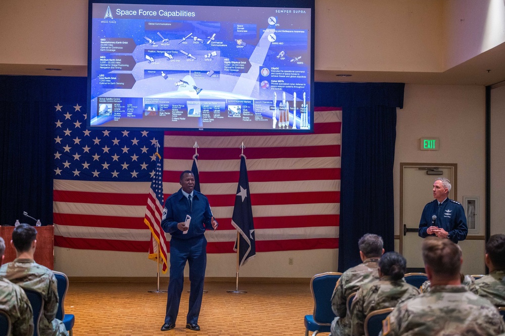 SpOC leadership holds All Call at Vandenberg