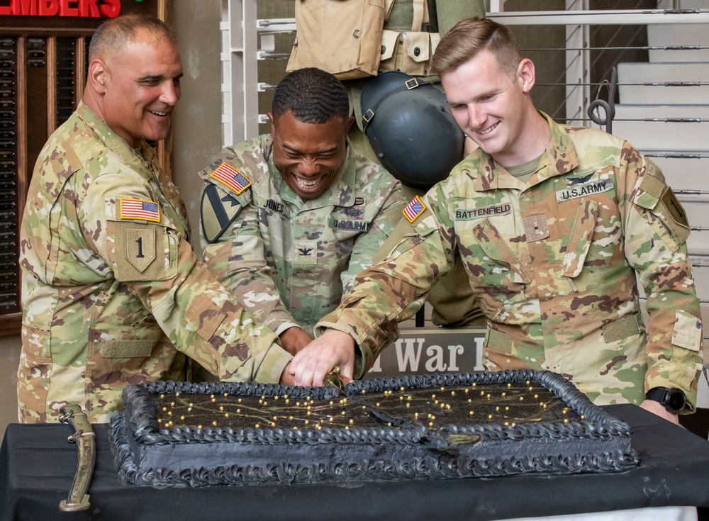 Big Red One Celebrates Warrant Officer 104th Birthday