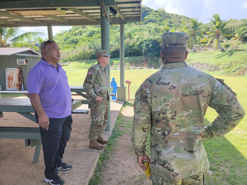 9th MSC Command Team Celebrates July 4 in Guam, Saipan