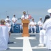 USS Mobile (LCS 26) Blue Crew Holds Change of Command Ceremony