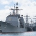 U.S. ships moored at Joint Base Pearl Harbor-Hickam during Rim of the Pacific (RIMPAC) 2022.