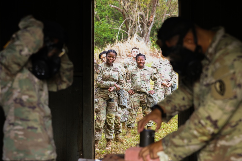 125th Finance Battalion Gas Chamber Exercise