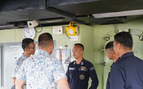 PH frigate in Hawaii receives visits from multinational counterparts
