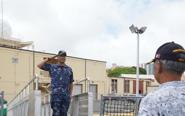 Mexico contingent to RIMPAC visits BRP Antonio Luna and conducts cross-deck activity