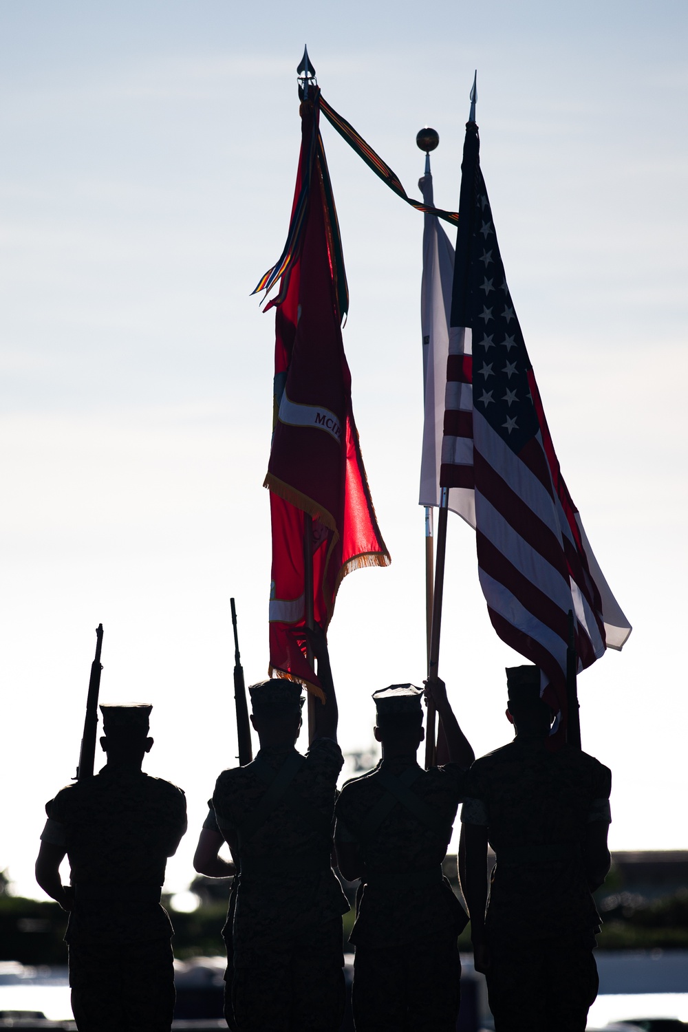 Marine Corps Installations Pacific Conducts a Change of Command Ceremony on Camp Foster