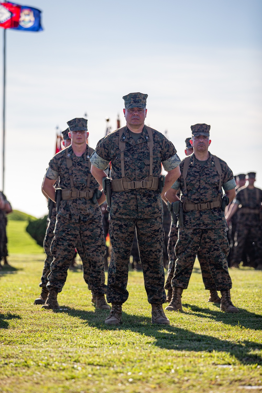 Marine Corps Installations Pacific Conducts a Change of Command Ceremony on Camp Foster