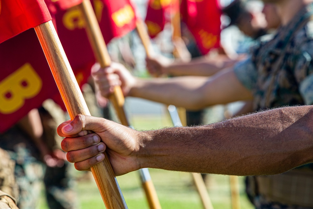 Marine Corps Installations Pacific Conducts a Change of Command Ceremony on Camp Foster