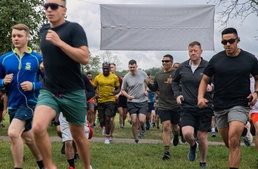 1st ID runs 5K for Warrant Officer Birthday