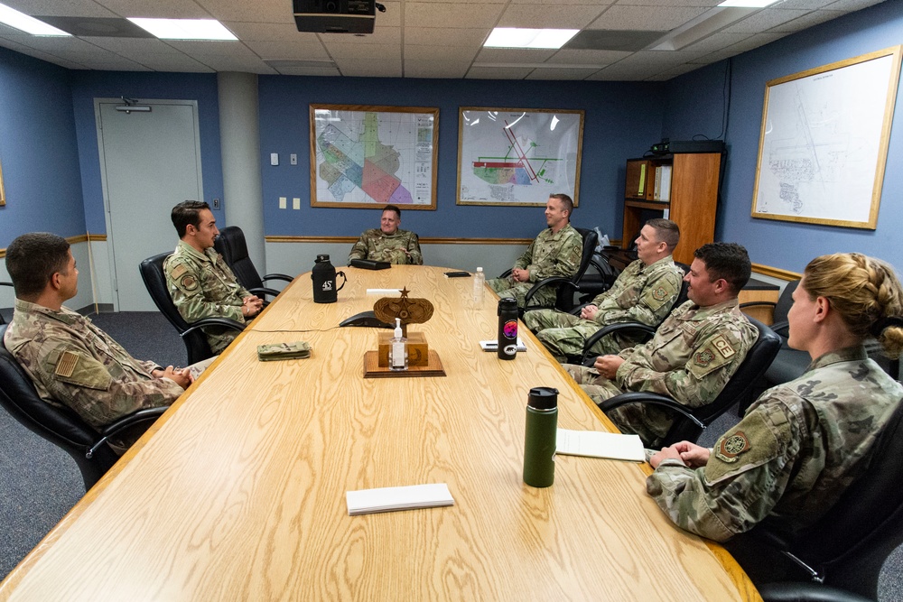 AF Director of Civil Engineers visits Team Dover
