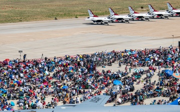 Crowds Gather for Hill AFB Air Show