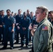 PHIBRON 6 Commodore addresses Sailors aboard USS Arlington