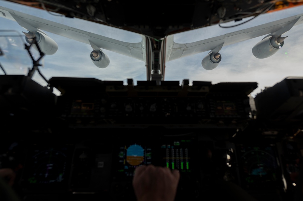 16th Airlift Squadron Executes Aerial Refueling Proficiency Mission